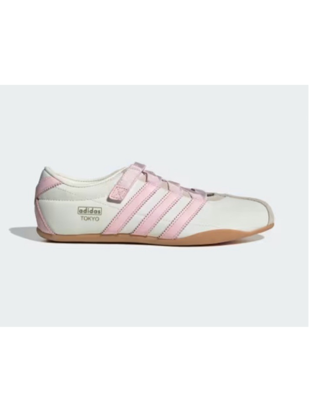 Adidas Tokyo Mary Jane Flat Low Top Sneakers KK2433 White Pink SZ 11 EUC!
